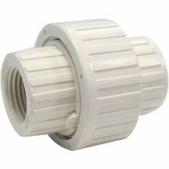 Mueller/ B&K PVC White Threaded Union - Pack of 2 Contractor Value Pack