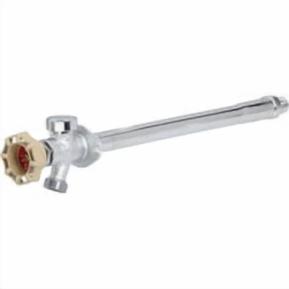 Mueller/ B&K ProLine 1/2 In. Push Fit Multi-Turn Valve Frost Free Wall Hydrant - Pack of 2 Bulk Buy Multipack