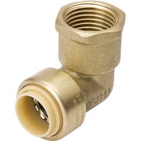 Mueller/ B&K ProLine Brass Push Fit x FPT Elbow - Pack of 6