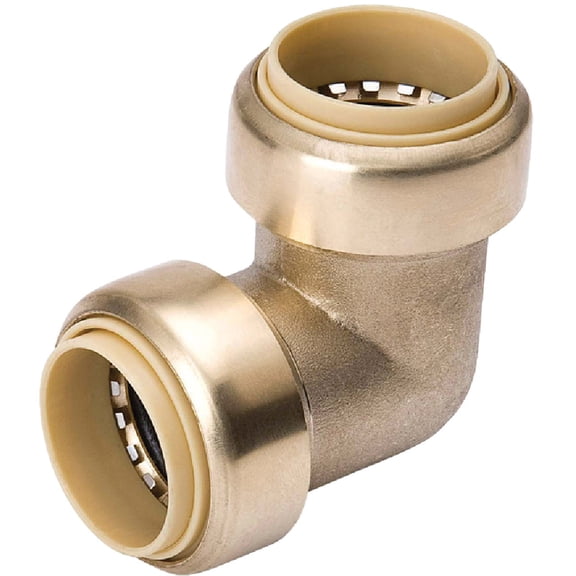 Mueller/ B&K ProLine Brass Push Fit x Push Fit Elbow - Pack of 8