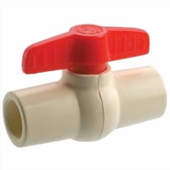 Mueller/ B&K ProLine CPVC Ball Valve Solvent Weld - Pack of 6 Multipack Supply