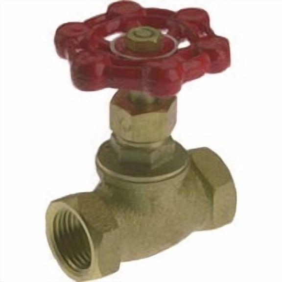 Mueller/ B&K ProLine Cast-Brass Straight Stop Valve - Pack of 4 Bulk Value Case