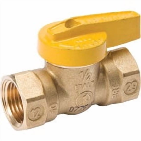 Mueller/ B&K ProLine Forged Brass Gas Ball Valve, 1-Piece Body - Pack of 24 Value Multipack