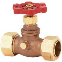 Mueller/ B&K ProLine Low Lead Compression Straight Stop and Waste - Pack of 6