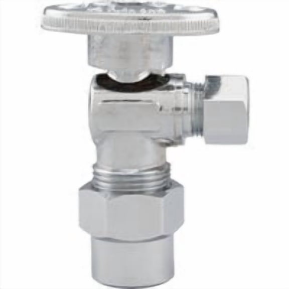 Mueller/ B&K ProLine Quarter Turn CPVC X Compression Stop Angle Valve - Pack of 24