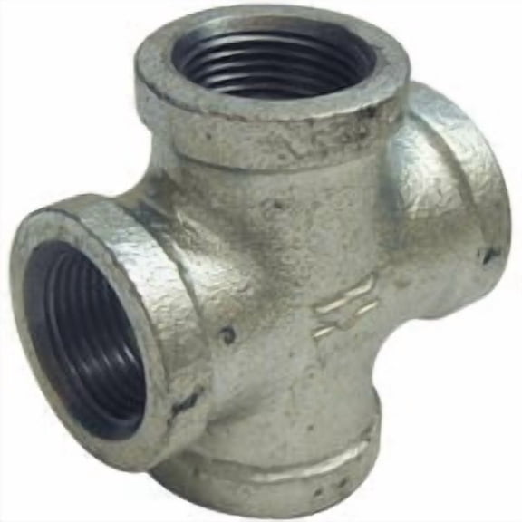 Mueller/ B&K Southland Galvanized Pipe Cross - Pack of 10 Multipack Supply