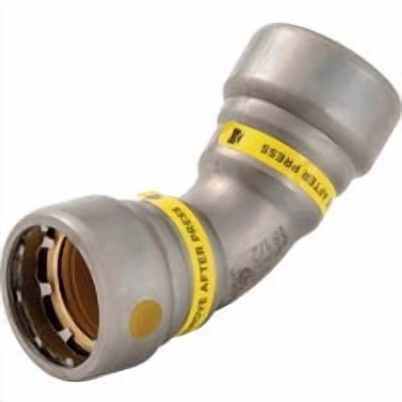 Mueller/ B&K Streamline Press Carbon Steel 45 Deg Street Elbow - Pack of 6 Contractor Value Pack