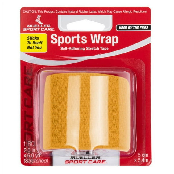Mueller Cohesive Sports Wrap Gold