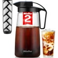 Mueller Cold Brew Coffee Maker, 2Quart HeavyDuty Tritan Pitcher, Iced