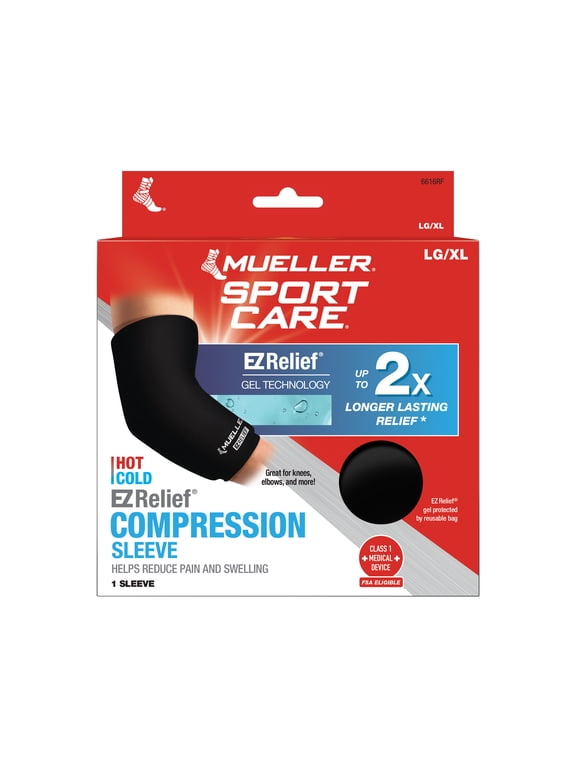 Mueller® EZ Relief™ Compression Sleeve, Slip On, Unisex, Large