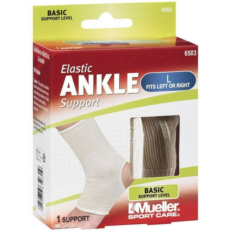 Ankle Support White Elastic - Dollar Store