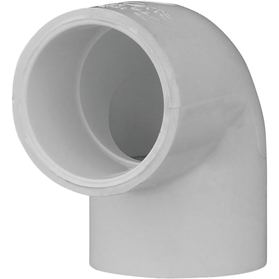Mueller Elbow 3/4 " X 3/4 " 90 Deg. White Pvc Schedule 40