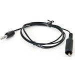 Mueller Electric 080020 BU-2030-A-36-0 36" Black Test Lead Alligator to Stackable Banana Plug - 080020