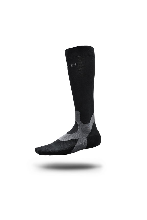 Mueller Graduated Compression Performance Socks - Black - XS