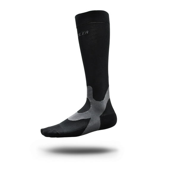 Mueller Graduated Compression Performance Socks - Black - XS
