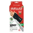 thumbnail image 1 of Mueller Sports Medicine Green Fitted Wrist Brace, Left, OSFM, Black, 1 of 8