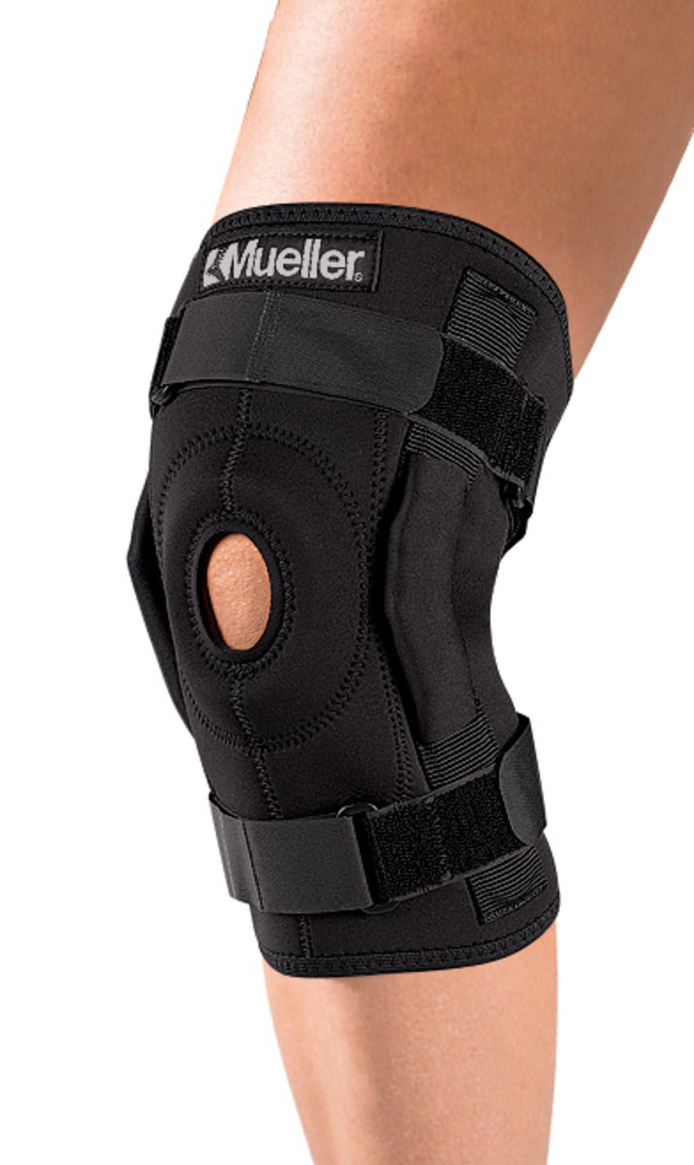 Mueller Hinged Wraparound Knee Brace, Regular