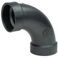 thumbnail image 1 of Mueller Industries 02871H 1.50 in. Abs & Dwv Black Long Sweep- 90 Degree Elbow, 1 of 1