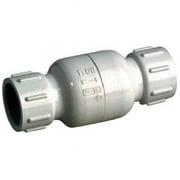 Mueller Industries 101-107 1.5 in. White Schedule 40 PVC Check Valve
