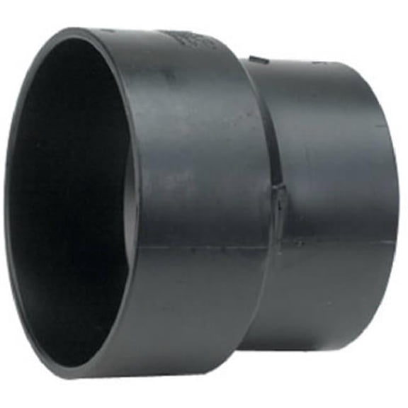 Mueller Industries 52962 ABS & DWV Adapter Coupling H x H - 4 x 3 in