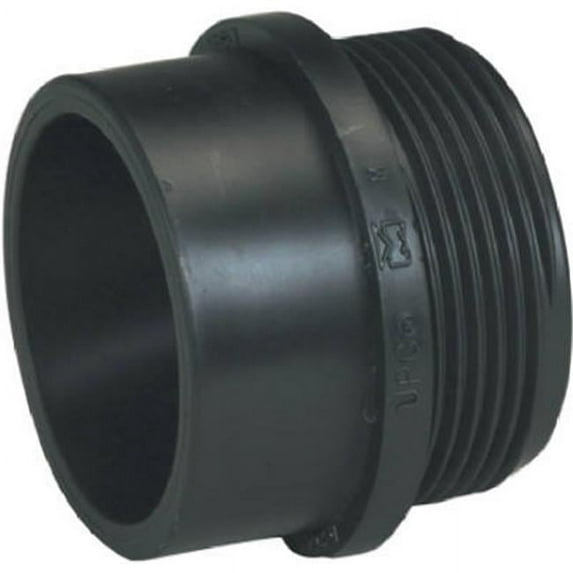 Mueller Industries 53386 1.5 Male Trap Adapter - Black
