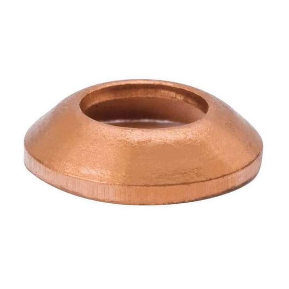 Mueller Industries 1/4" Flare Gasket,Copper A 00401