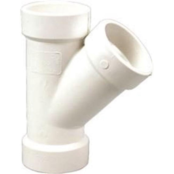 Mueller Industries K09115I 4 x 4 x 2 in. DWV PVC Wye