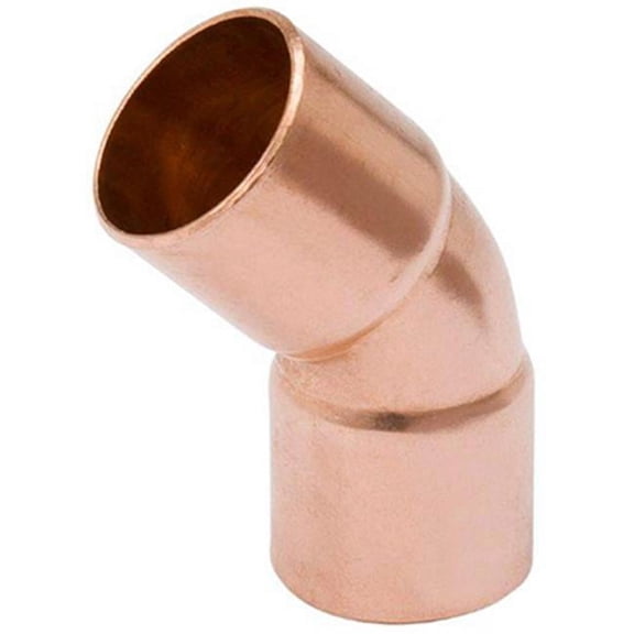 Mueller Industries W 63050 1.25 in. Wrot Copper 45 Degree Elbow