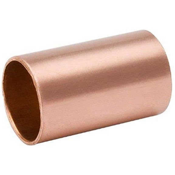 Mueller Industries W610145 .5 in. Wrot Copper Coupling With Stop