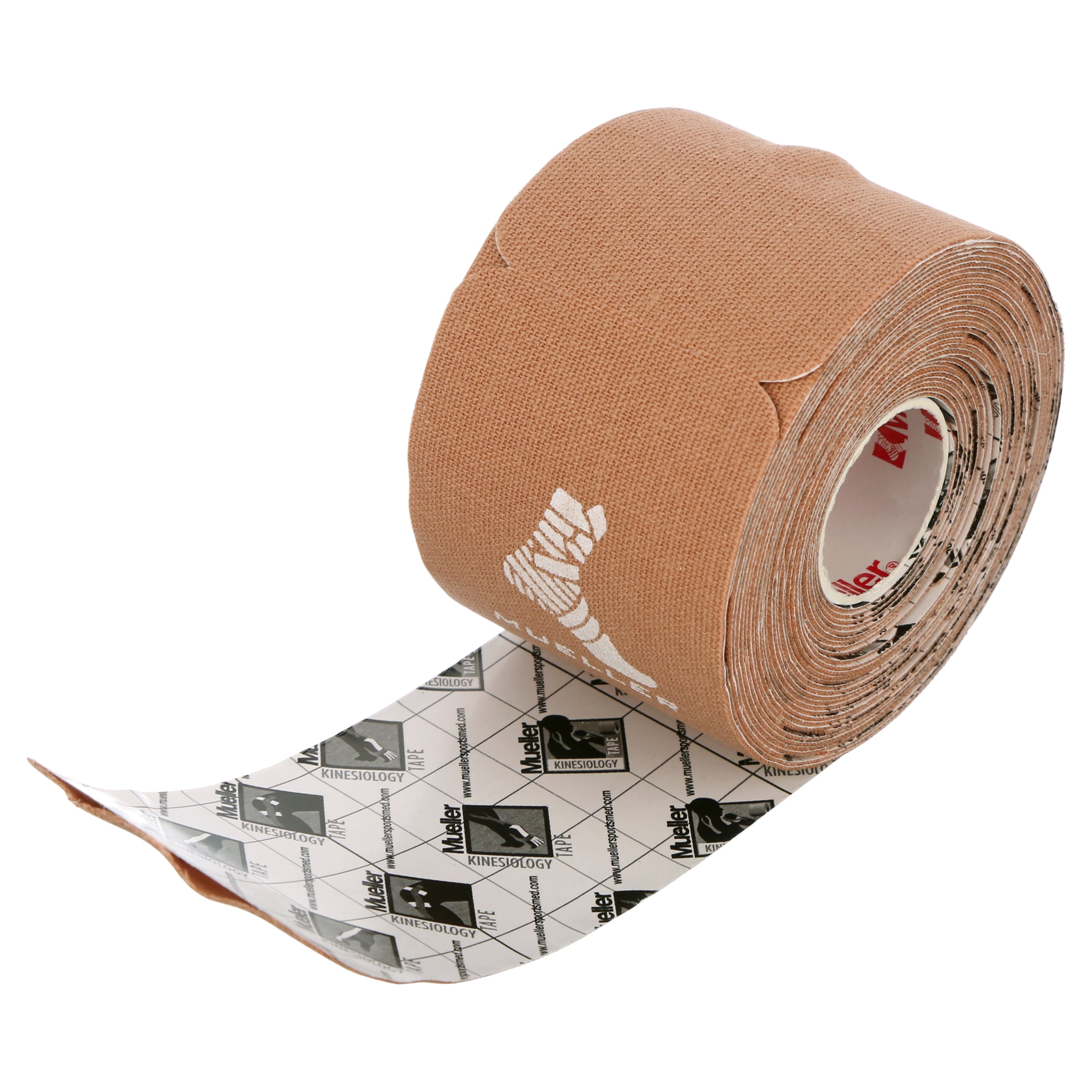 Mueller Kinesiology Tape, Precut I-Strip Roll, 20 Strips