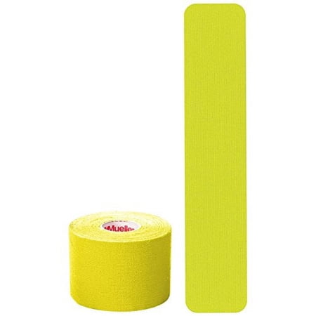 Mueller Kinesiology Tape, Precut I-Strip Roll, 20 strips, Sunburst
