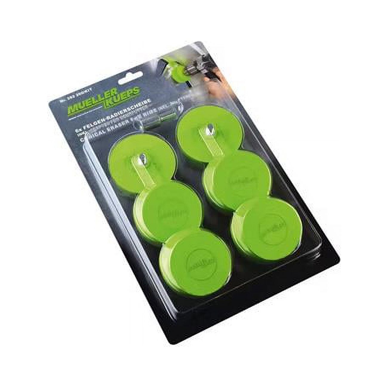 Mueller Kueps  Conical Eraser for Rims Includes Adapter