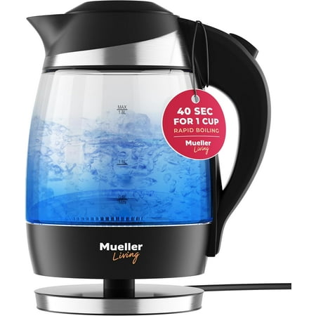 Mueller Ultra Kettle: Model No. M99S 1500W Electric Kettle with SpeedBoil Tech,