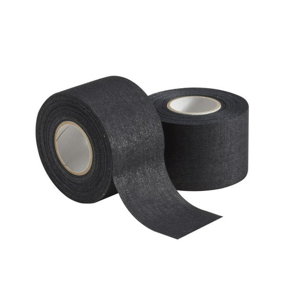 Mueller MTape Athletic Tape, Black, 2 Pack, 1.5" x 10 yd each
