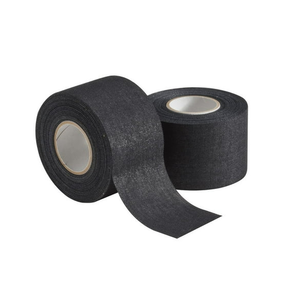 Mueller MTape Athletic Tape, Black, 2 Pack, 1.5" x 10 yd each