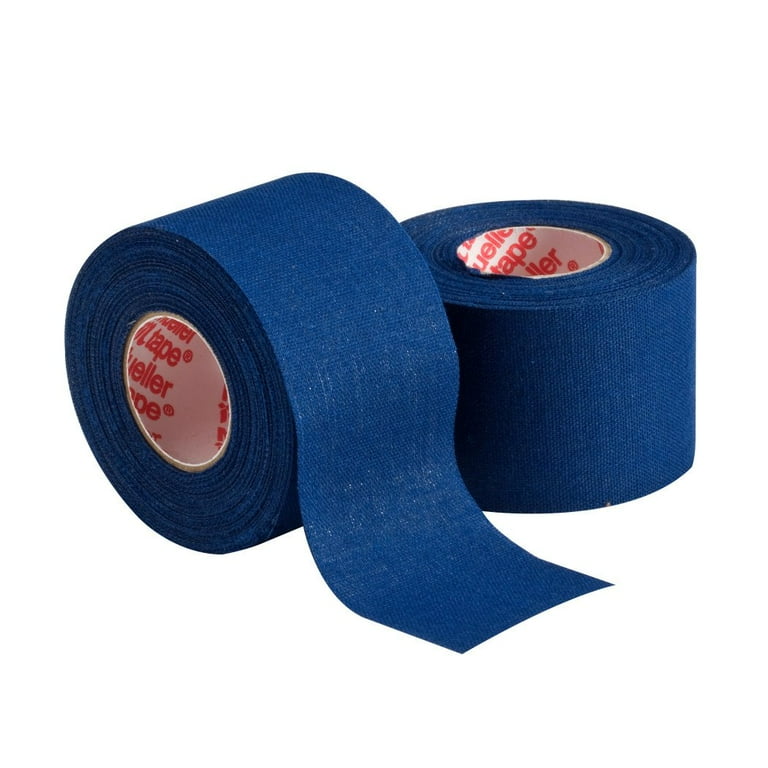 Mueller MTape Athletic Tape, Navy Blue, 2 Pack, 1.5 x 10 yd each 