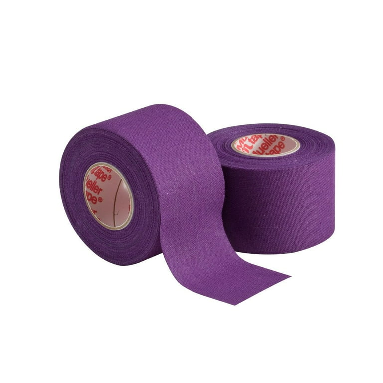【高額売筋】 Mueller MTape Athletic Tape, Purple, 2 Pack, 1.5 スポーツケア用品