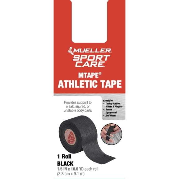 Mueller MTape Single Black 10yd RFID