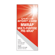 Mueller MWrap Prewrap, Single Roll, Black