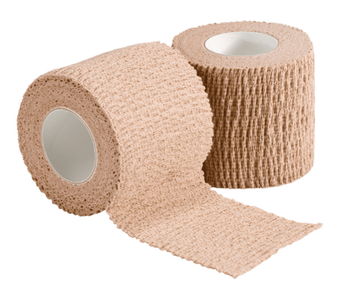 Mueller Mlastic Tape, 2in x 5 yds stretched (24 rolls/cs)