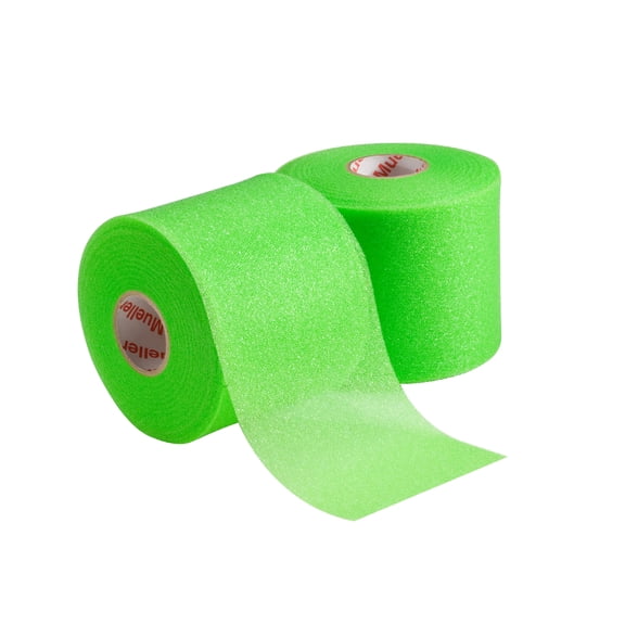 Mueller Mwrap Pretaping Underwrap, Lime Green, 2 Pack, 2.75" x 21.4 yd each