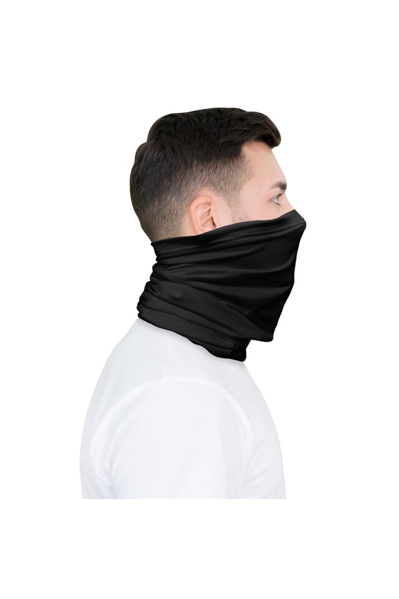 Mueller 811 Neck Gaiter Multi-Functional Cover Up: One Size (Black)