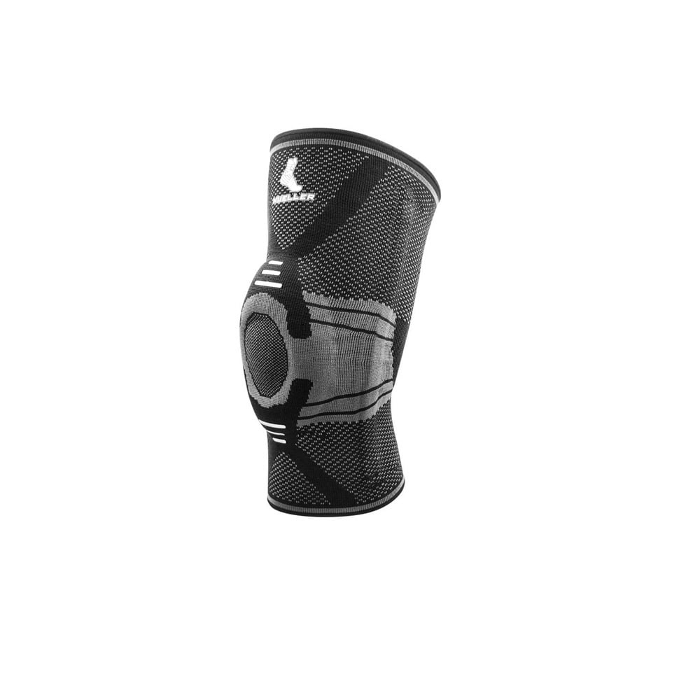 Mueller Omniforce Ginocchiera Morbida Taglia Large - Supporto Con Compressione Verticale E Orizzontale, Senza Lattice