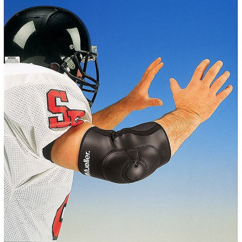 Mueller Elbow Sleeve Padded, Extra long length 10", Black 2XL/3XL 1517"