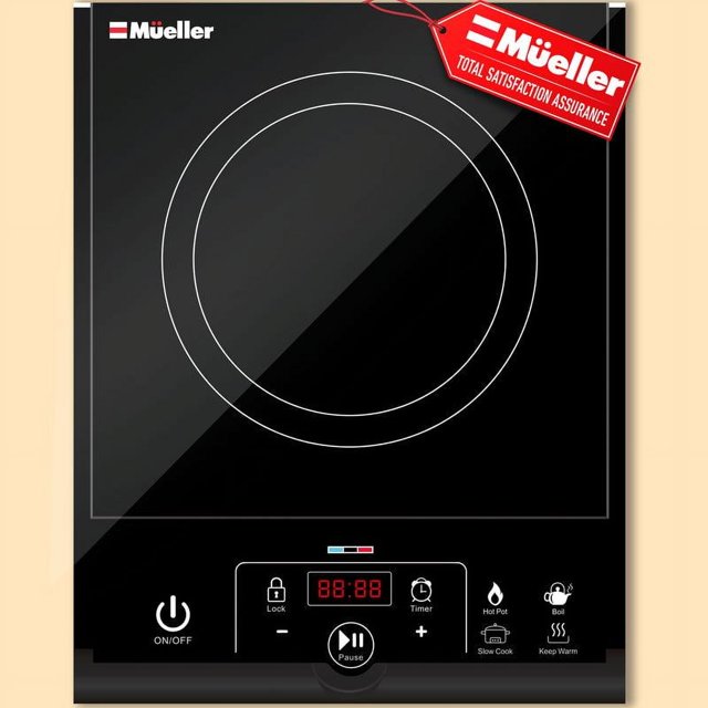 Mueller RapidTherm Portable Induction Cooktop, Cooktop for Campers, RVs