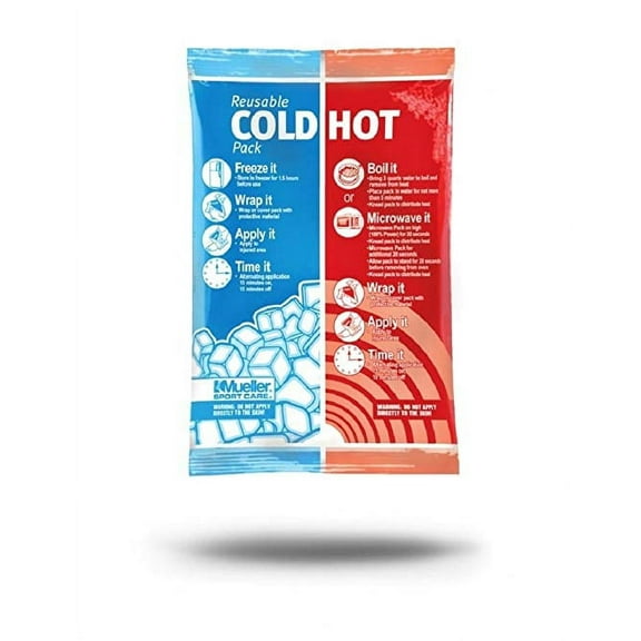 Mueller Reusable Cold/Hot Pack, 6" x 9", Single