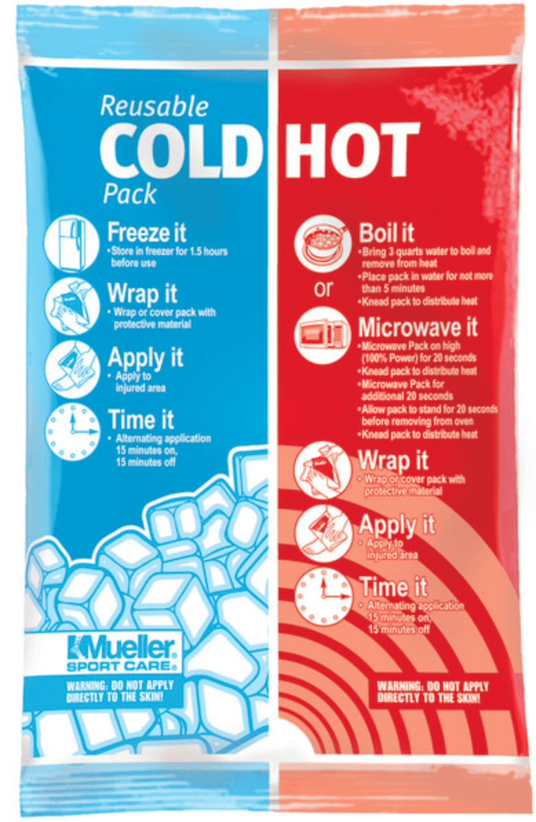 Mueller Reusable Cold / Hot Pack, Regular 6" x 9" (12/CS)