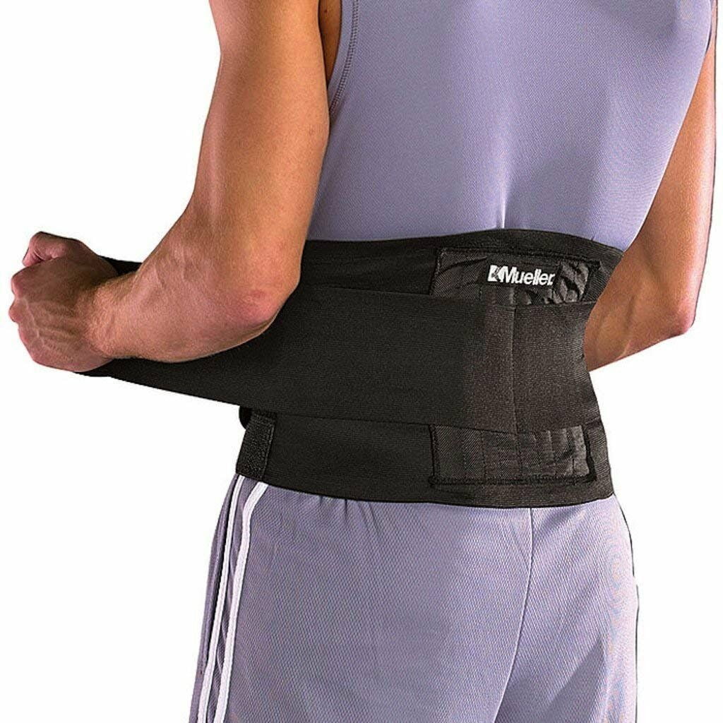 Mueller Sport Care Adjustable Back Brace One Size [6711] 1 Each (Pack of 4)