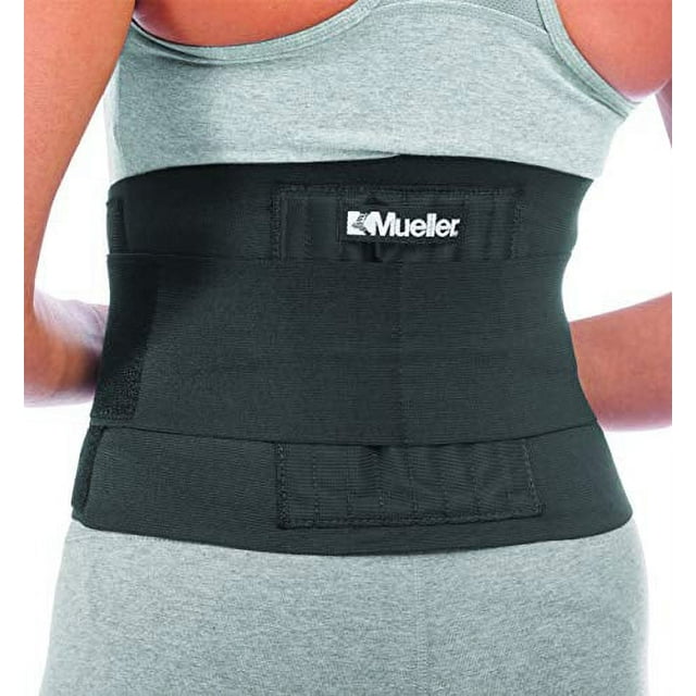 Mueller Sports Medicine Adjustable Back Brace for Men and Women, Relief