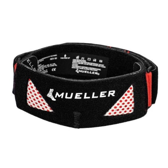 Mueller Sports Medicine Advanced Patella Strap - Black/Red